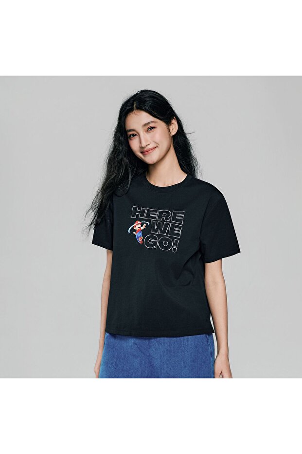 Women's Super Mario Boyfriend Tee
