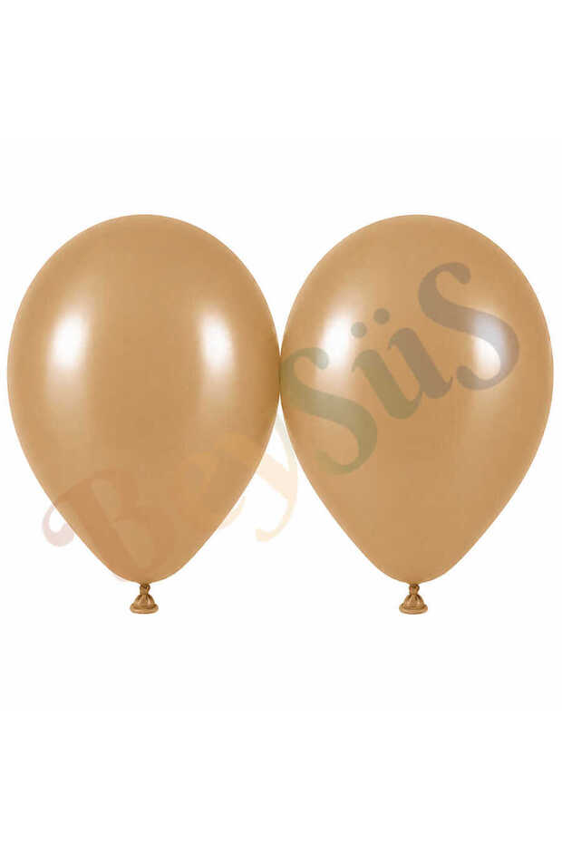 Desert Sand Color Latex Retro Balloon (50 cm) - 2 Pieces