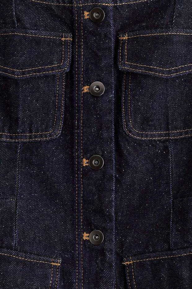 Denim button-front top - 6