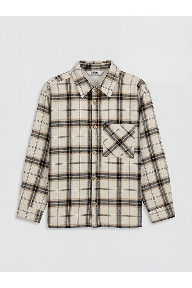 Ozmarka New Season Plaid Boys' Shirt
