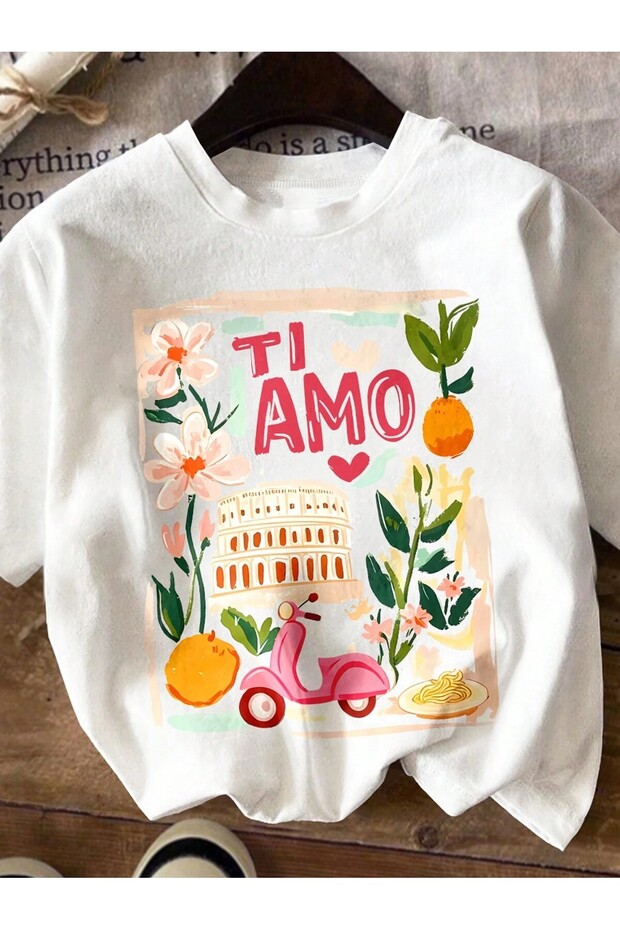 Amoo Print T-Shirt T-Shirt (Women)