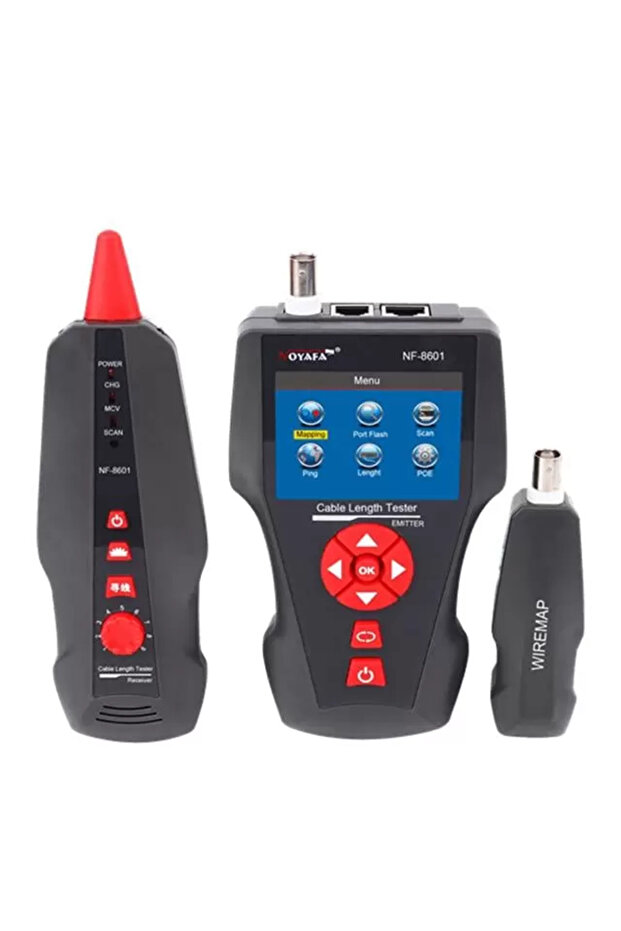 Noyafa Nf-8601 لاختبار الكابلات وقياس طولها