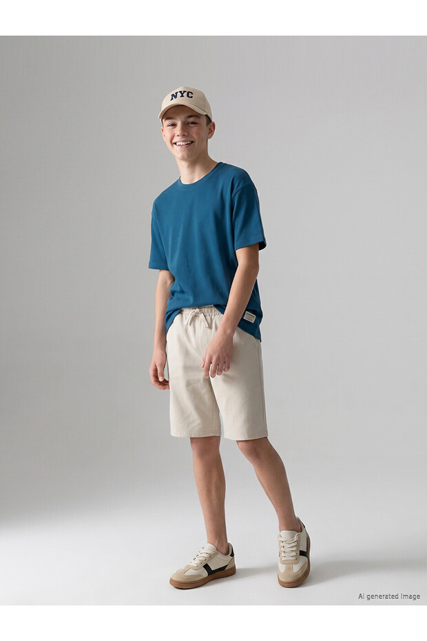 Original Oval Collar Boys' T-Shirt