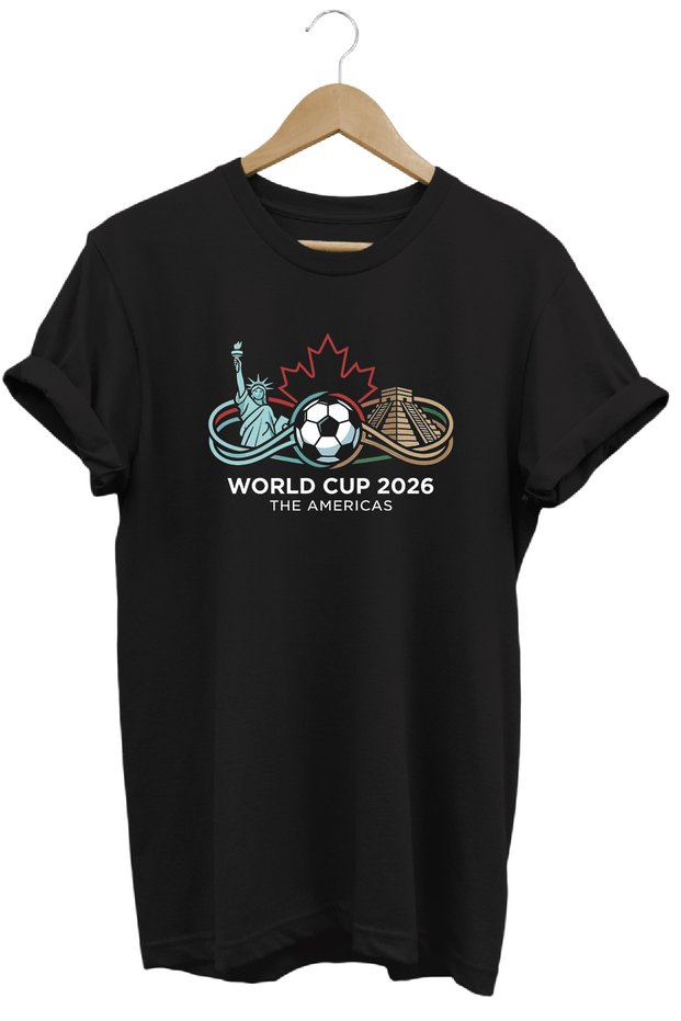 World Cup T-Shirt Football Tournament Souvenir Tshirt