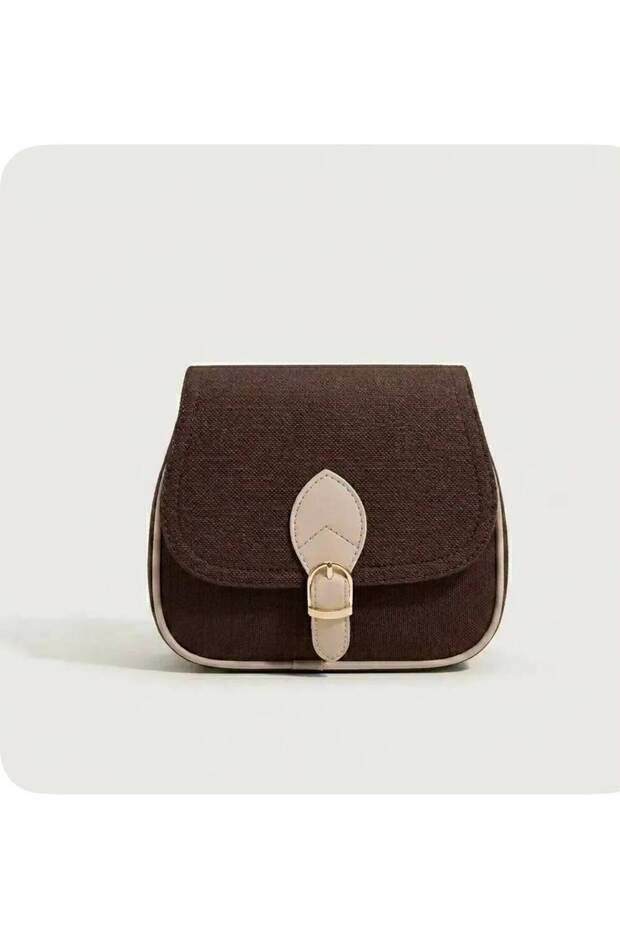 Women's Crossbody Bag with Flap and Zipper, Multi-Compartment Shoulder Bag