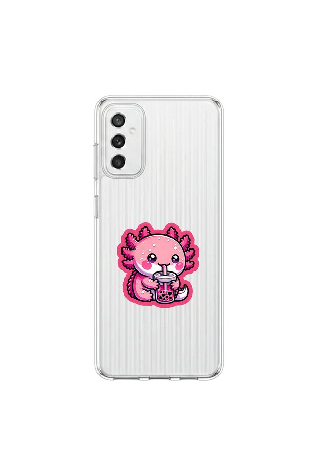 Samsung Galaxy M52 Compatible Minies 9 Design Transparent Case