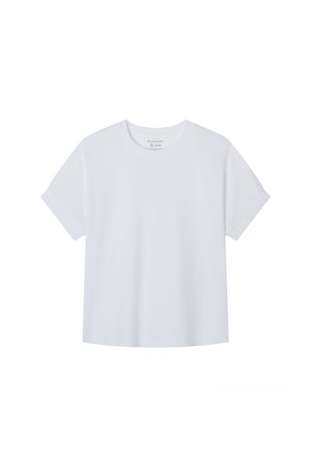 Women Boyfriend Interlock Liquid Tee