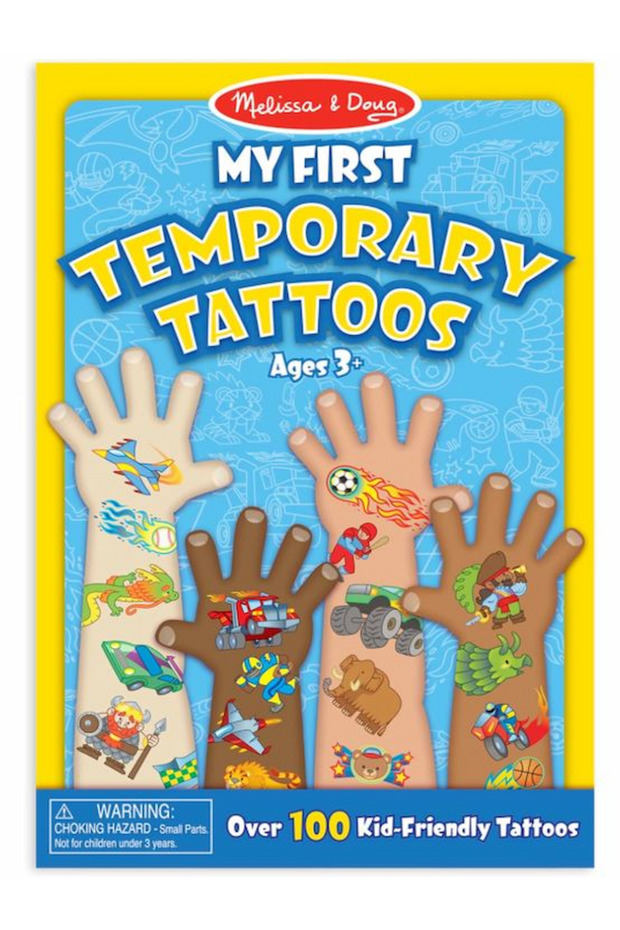 Melissa & Doug My First Temporary Tattoos - Blue