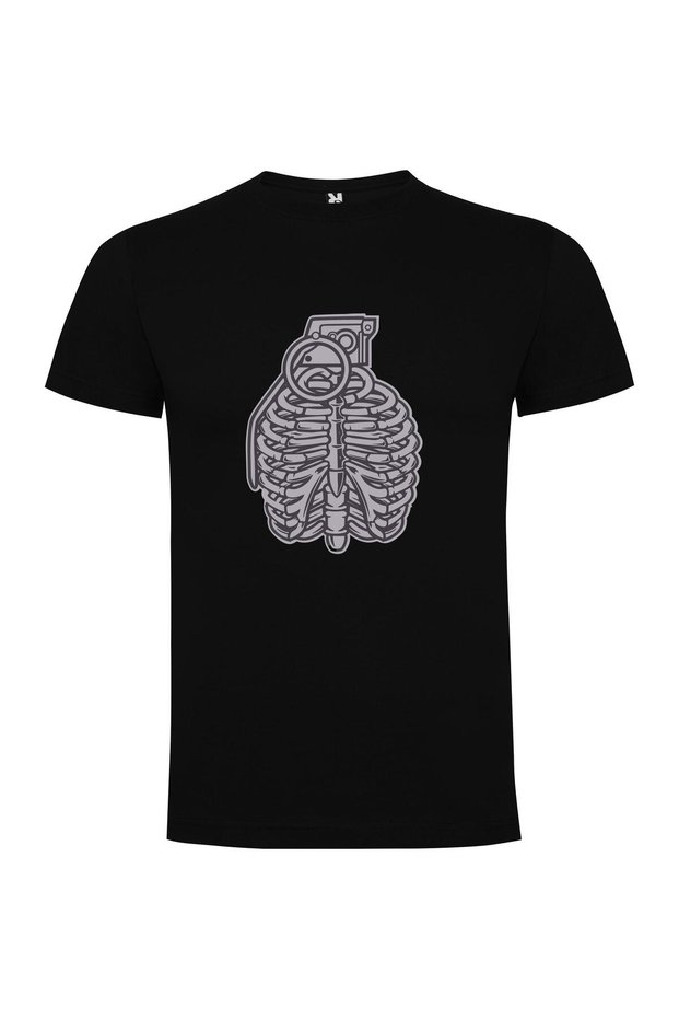 Titanium Cyber Skeleton Tshirt