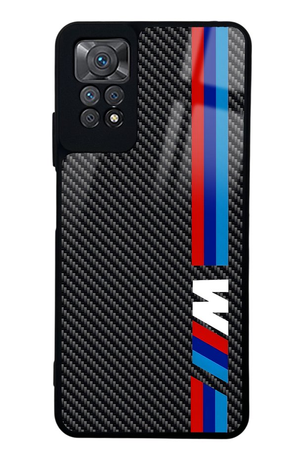 حافظة هاتف Xiaomi Redmi Note 11 Pro بتصميم كربون M لامعة
