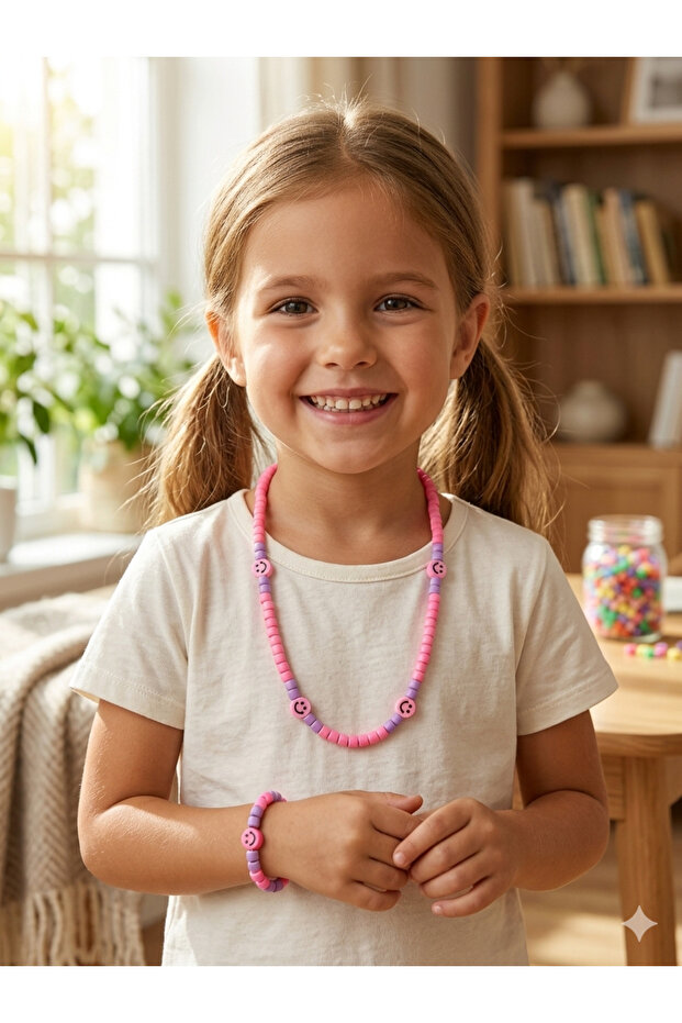 Children's Necklace Bracelet Set