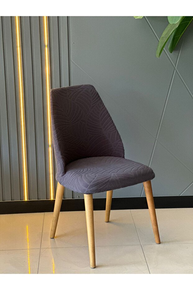 Premium Jacquard Oval Chair Cover | Flexible Elastic Chair Cover Large Oval Washable Stretch 1 Piece