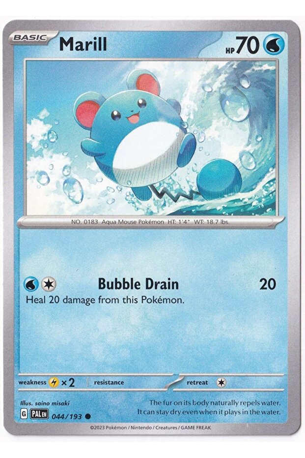 Marill 044/193 - Paldea Evolved - Card (Mint)