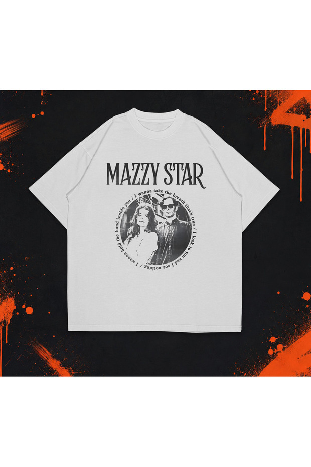 Mazzy Star Printed Unisex Oversize T-Shirt