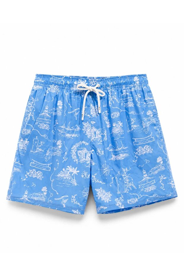 New Season Marea Digital Quick Dry Swim Shorts