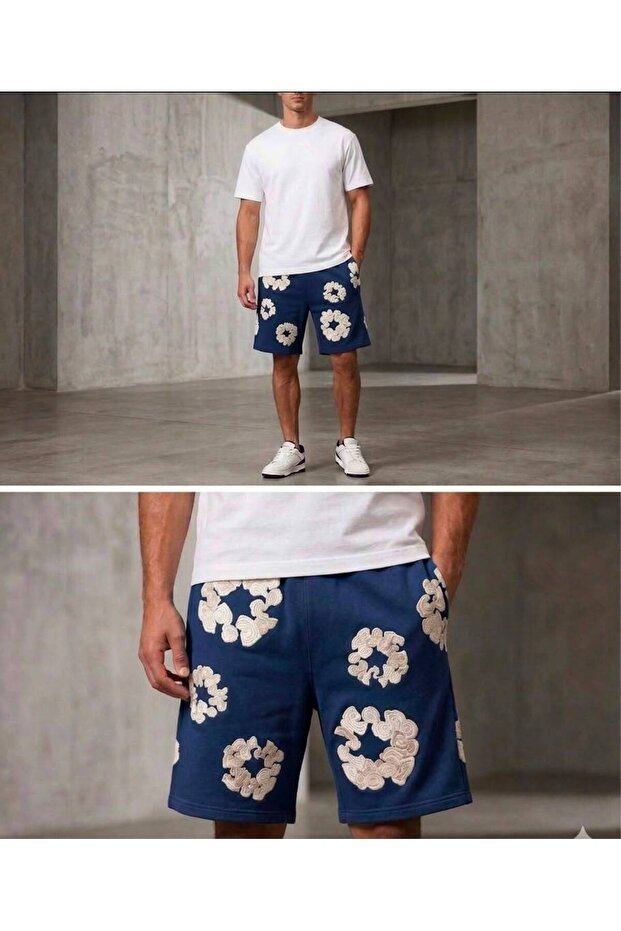 Custom 3D Floral Printed Oversized Shorts: Highest Quality Fabric 😎