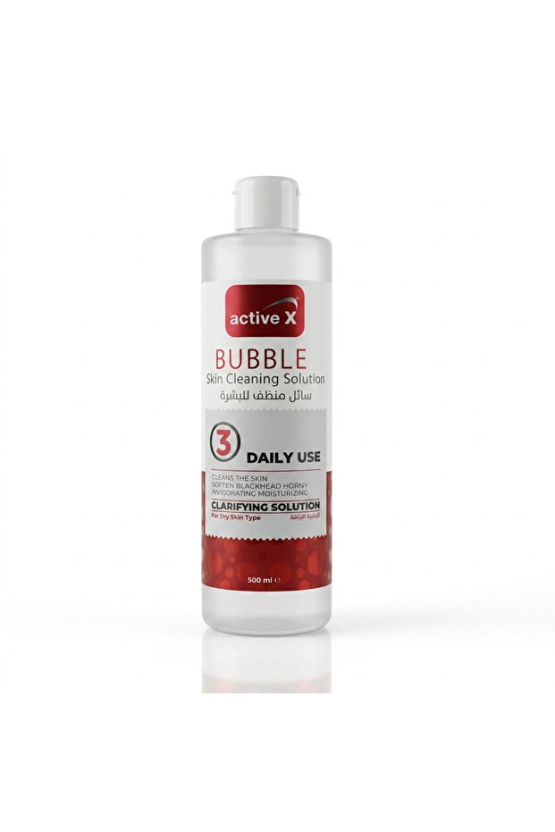 Bubble Skin Clarifying Solution Dry Skin 500ml – HydraFacial & Bubble Facial Machine Solution