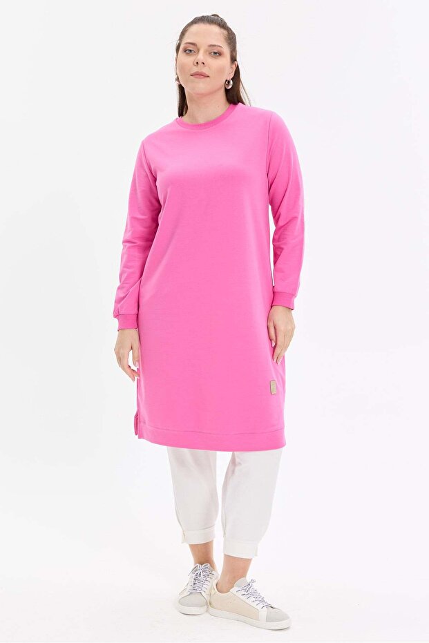 Basic Comfortable Fit Long Women's Tunic