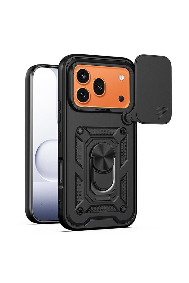 Honor 600 Pro 5g Compatible Case Impact Resistant Black