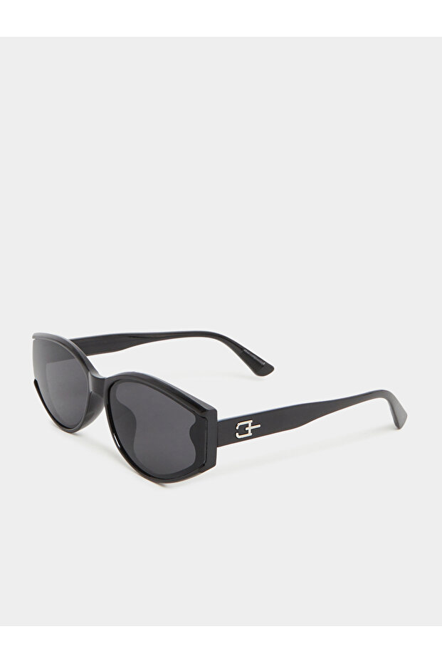 نظارة شمسية بتصميم عين القطة الصلبة