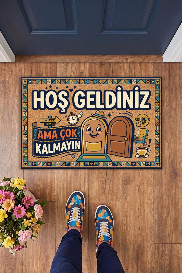 Don'T Stay Too Close Door Mat 40X60 Digital Printed Modern Decorative Doormat Home Entrance Carpet