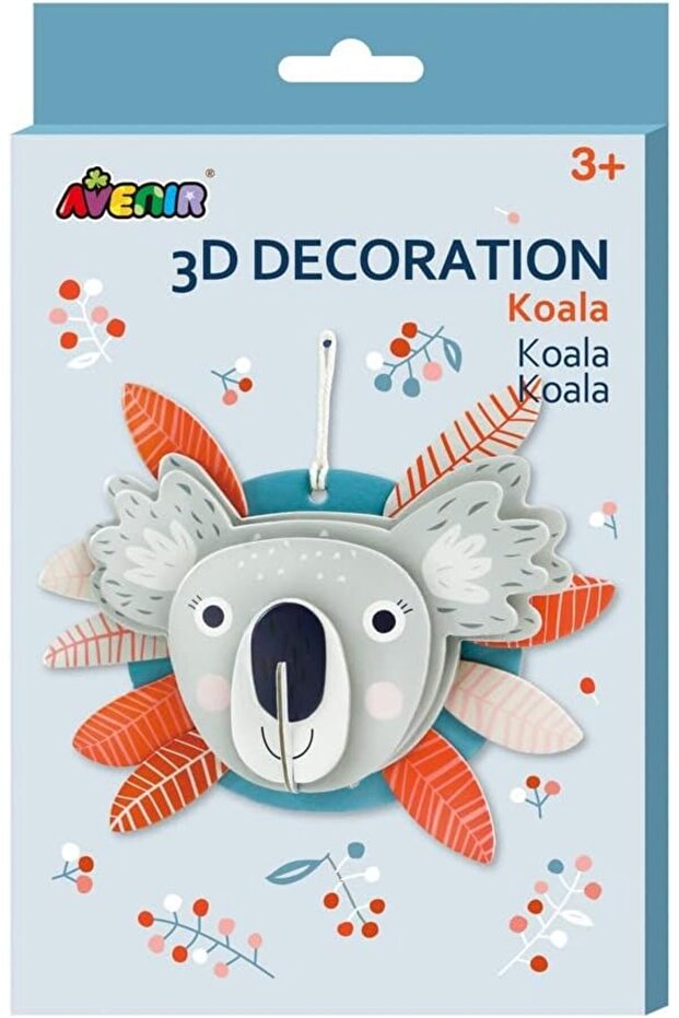 3D Koala Kit | 3D Wall Decoration Puzzle, Ages 3+