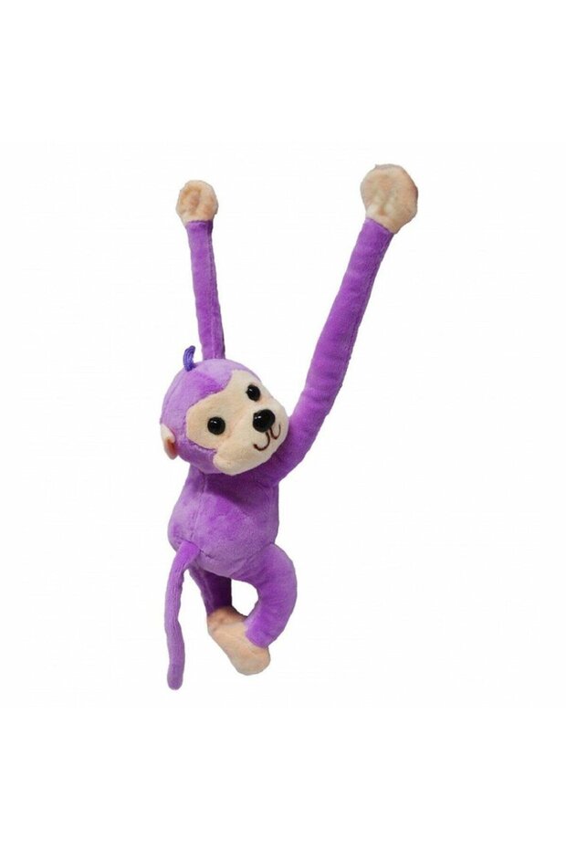35 cm Plush Hugging Monkey with Sound | Educational Companion with Sound Effects and Soft Texture