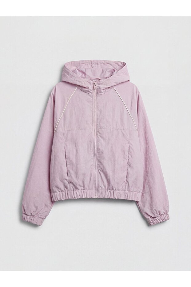 Lcw Kids Lilac Hooded Girls' Jacket