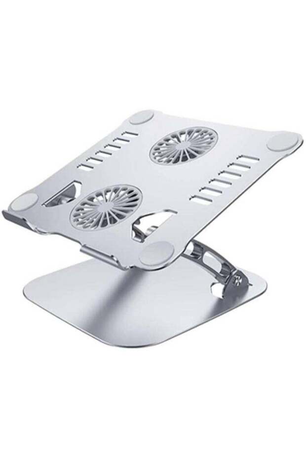 Laptop Stand with Cooling Fan V4 Adjustable Height Laptop Riser for Gaming MacBook Air Pro Dell HP