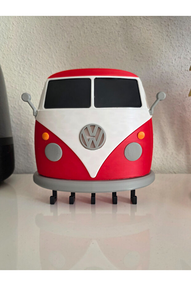 حامل مفاتيح Vw t1، منتج زخرفي للتعليق على الحائط