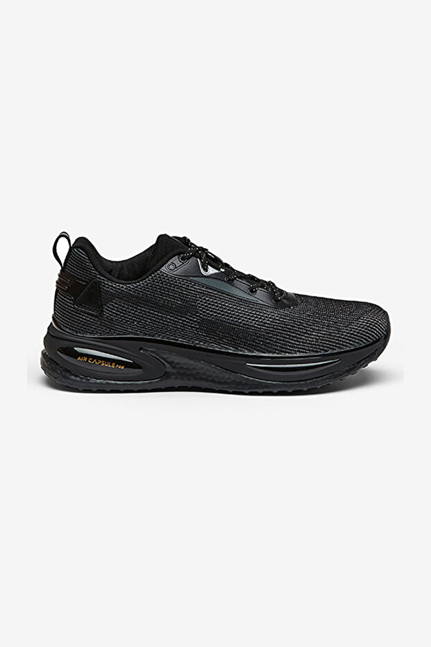 حذاء الجري الرجالي PREXTON Memorytech Advance Footbed Lace-Up - أسود - DGry