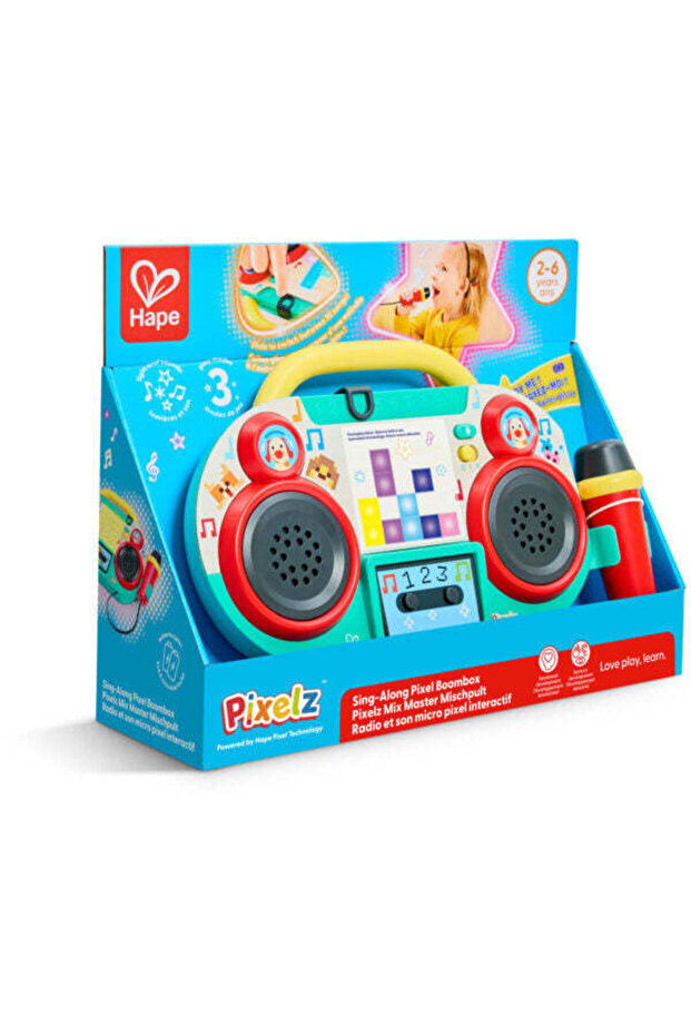Sing-Along Pixel Boombox
