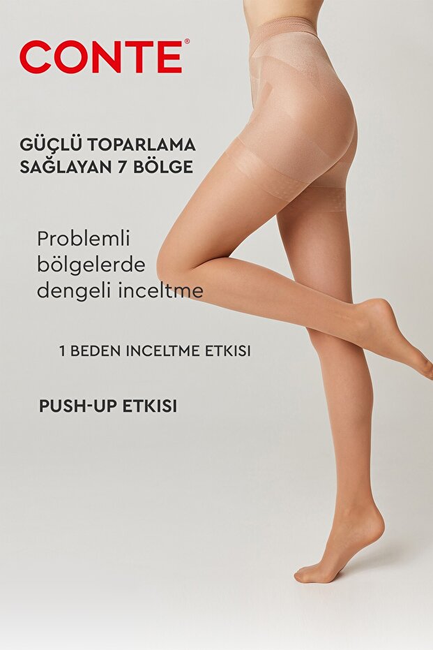 X-Press 40 Strong "7-Zone" Support and Push-Up Effect Tightening Women's Tights