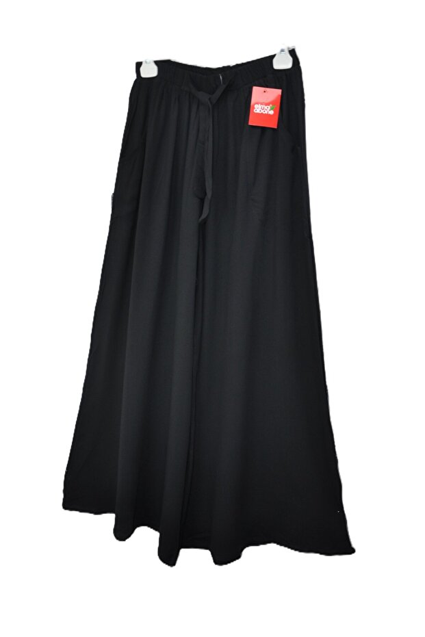 Spanish Pleated Viscose Pants Skirt