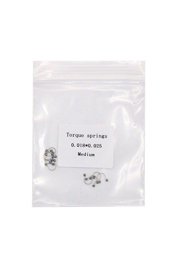 Middle 18X25 AG 10Pcs/Bag Dental Torque Torquing Spring Orthodontic Anterior Torque Spring torque Wa