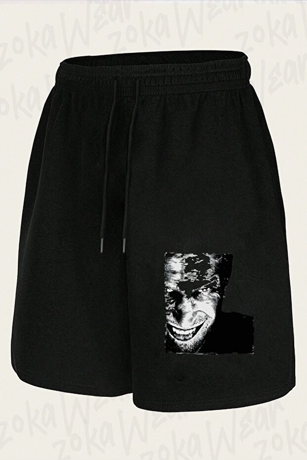 شورت مطبوع بتصميم Aphex Twin للجنسين