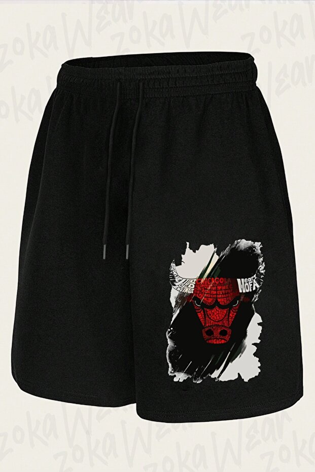 Unisex Chicago Bulls Custom Design Printed Shorts