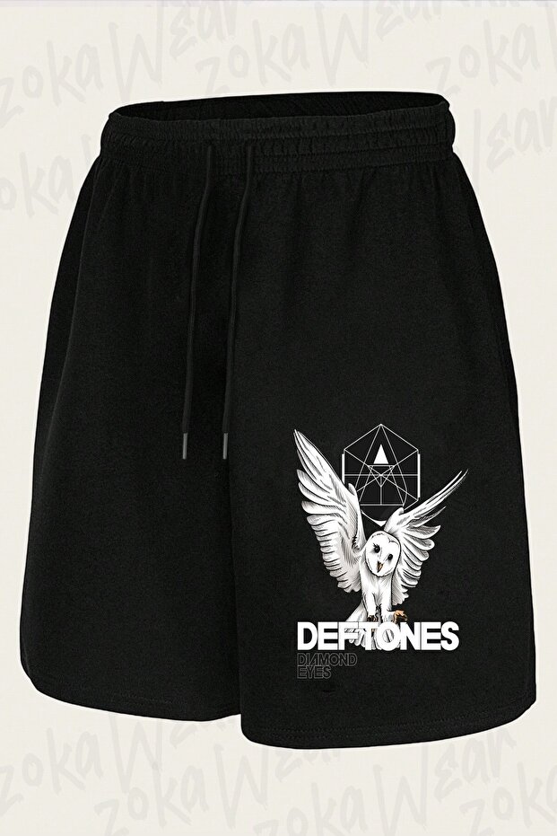 Unisex Deftones V14 Design Printed Shorts
