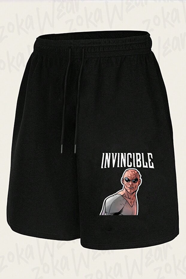 Unisex Invincible V19 Design Printed Shorts