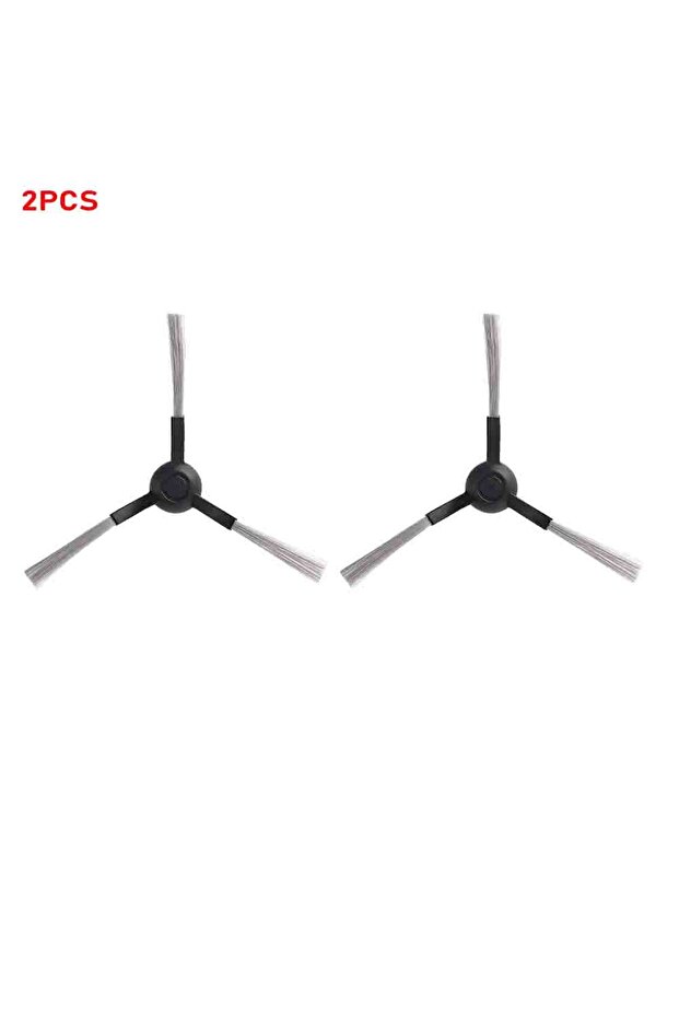 black-2pcs Side Brush For Mijia 3C STYTJ02YM XMSTJQR2S for Conga 3490 for Viomi V2 PRO V3 SE S10EU