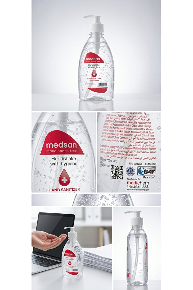 Hand Sanitizer Gel - 500 ml