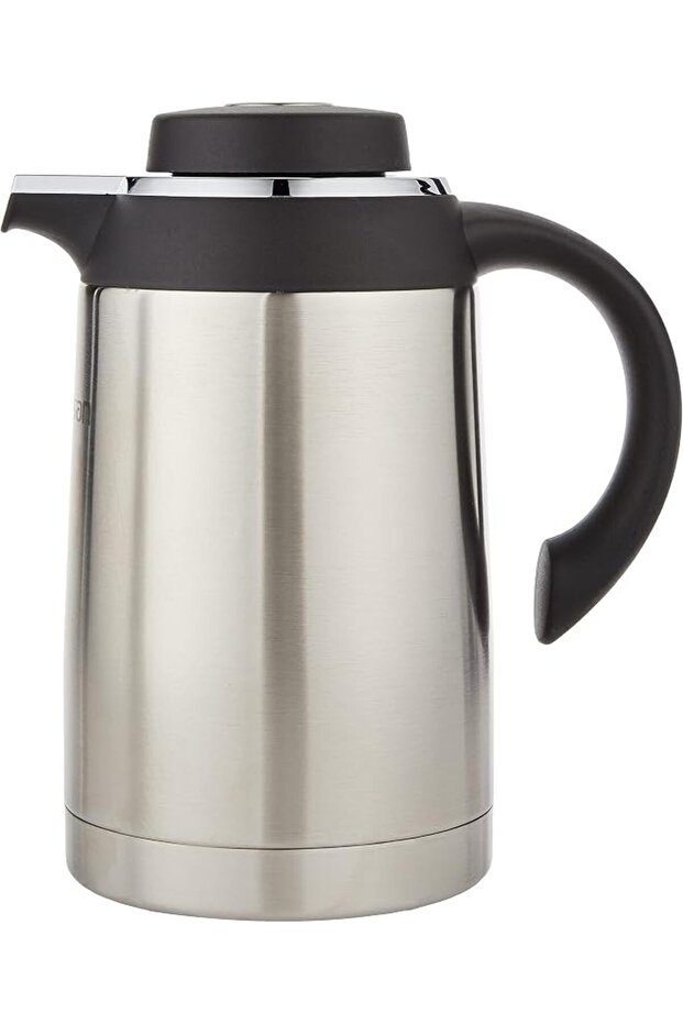 Stainless Steel Regal Flask, Silver/Black, 1.3 Liter, RF-125