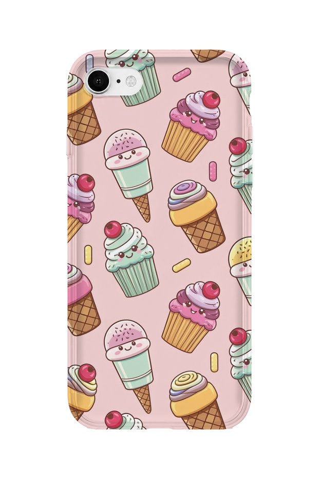 iPhone Se Compatible Printed Transparent Phone Case | Collection: Kawaiimilk Dreamies