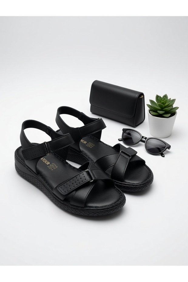 - Genuine Leather Women's Sandals