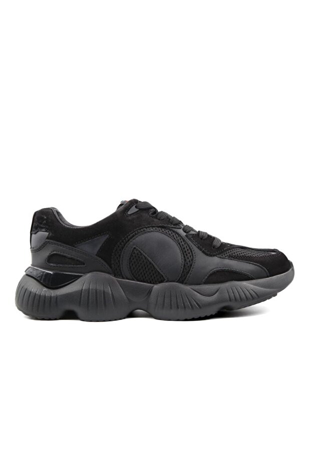 23291 Genuine Leather Black Men's Casual Shoes