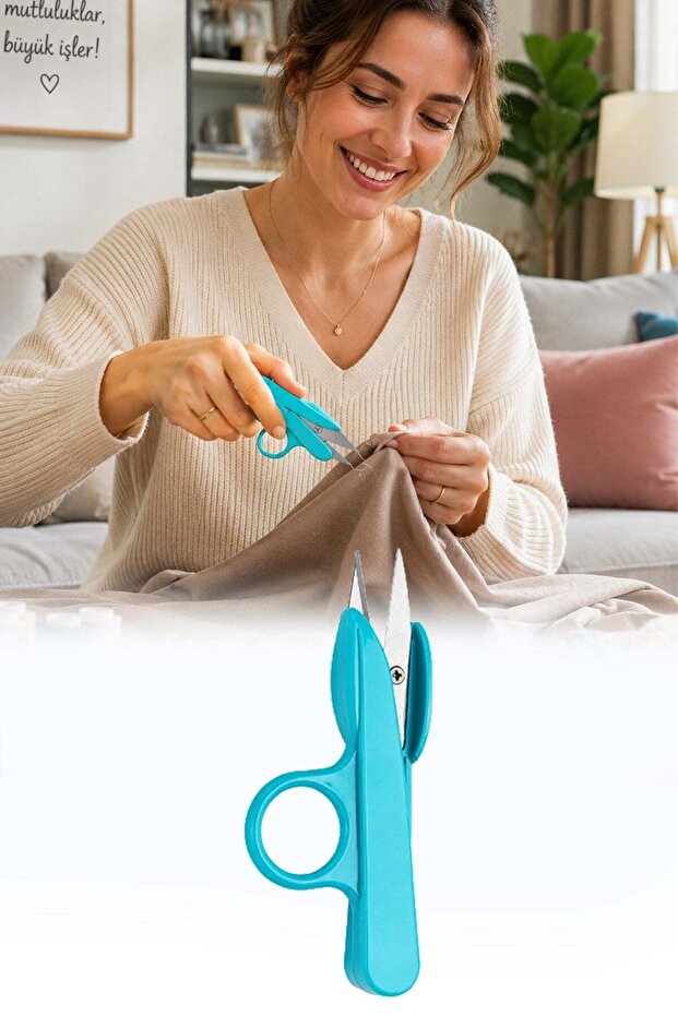 Thread Cutting Scissors Stainless Steel Tailor's Scissors Sewing Embroidery Handwork Scissors