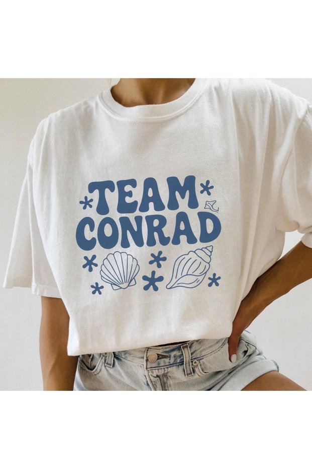 Team Conrad Printed Cotton Oversize T-Shirt