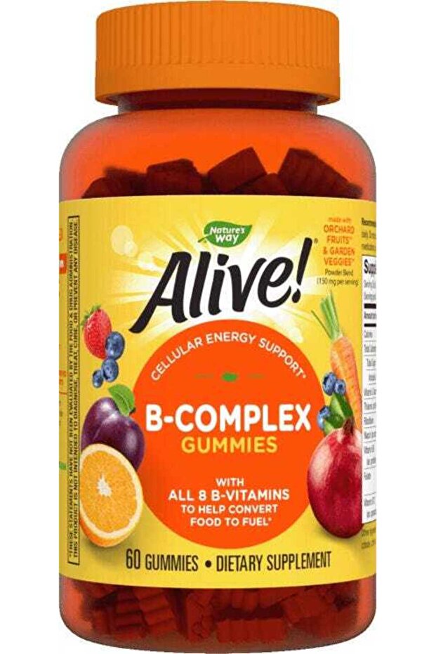 Alive, B-Complex Gummies, Mango, 60 Gummies