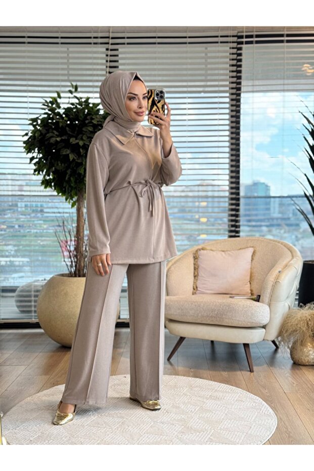 14445 Feride Suit Beige
