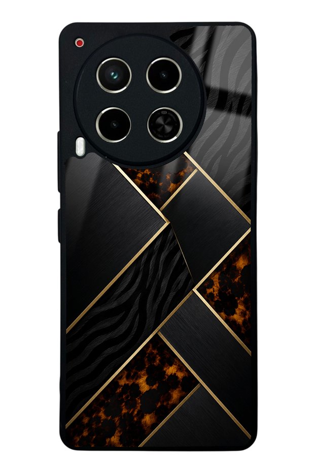 Tecno Camon 30 Noir Mosaic Design Glossy Phone Case